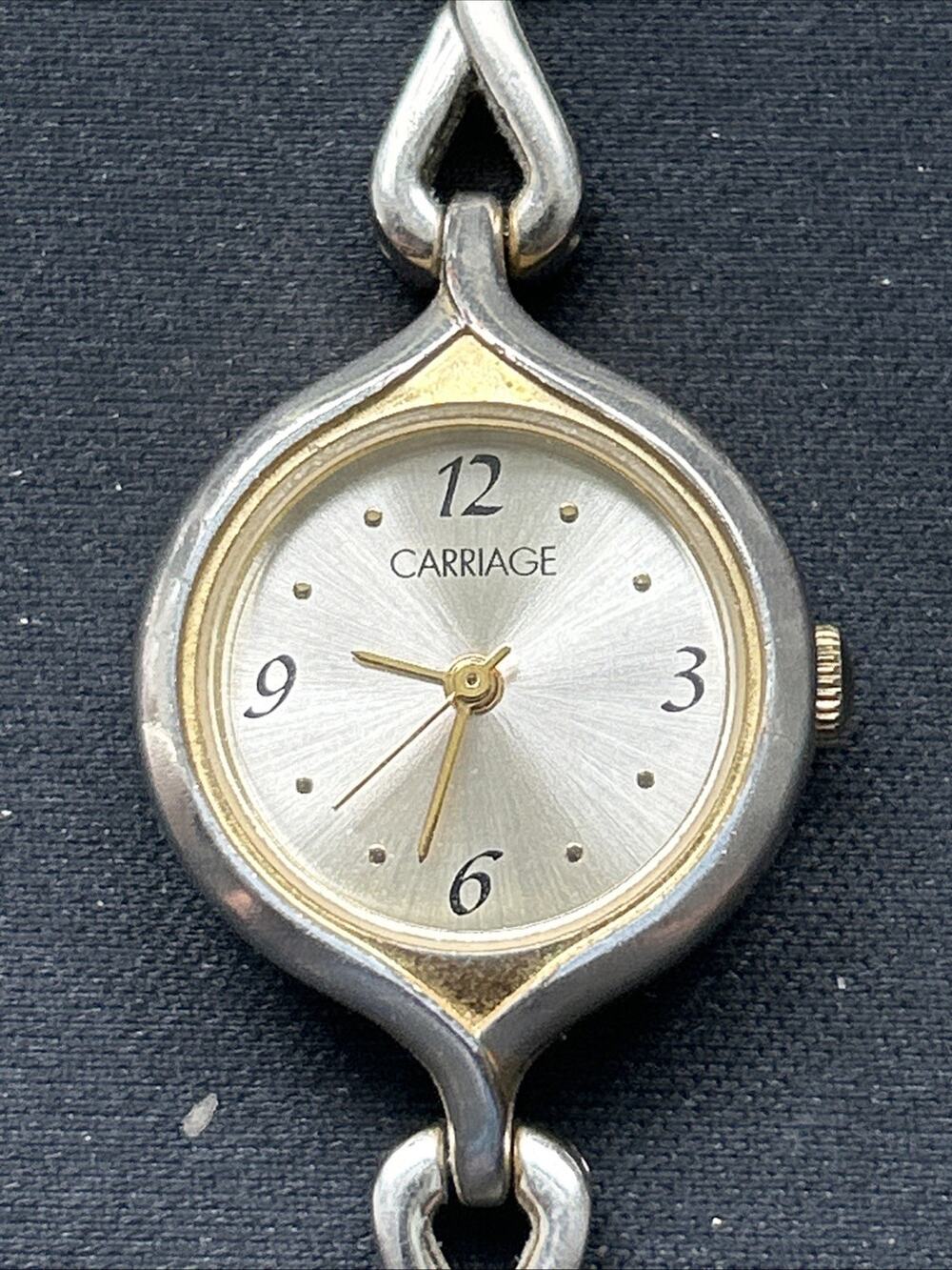 Carriage Two Tone Women’s Quartz Watch